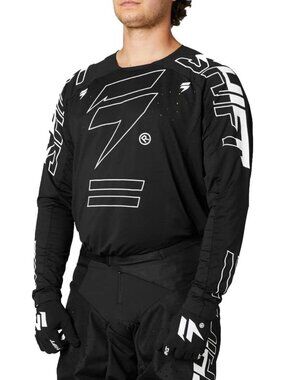 Pro Dirt Bike MX Motocross Offroad & ATV Jersey - Black Label, High Performance